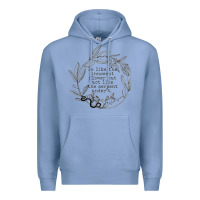 Colony Blue Lady Macbeth Shakespeare Quote Premium Hoodie - linhVisuals