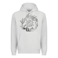 Dove Grey Lady Macbeth Shakespeare Quote Premium Hoodie - linhVisuals
