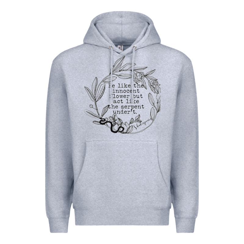 Lady Macbeth Shakespeare Quote Premium Hoodie by linhVisuals | Teevron