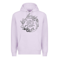 Lilac Lady Macbeth Shakespeare Quote Premium Hoodie - linhVisuals