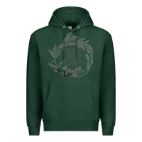 Sports Green Lady Macbeth Shakespeare Quote Premium Hoodie - linhVisuals