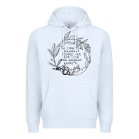 White Lady Macbeth Shakespeare Quote Premium Hoodie - linhVisuals