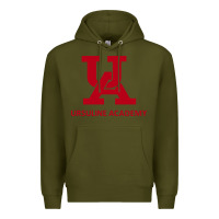 Army Green ursuline academy Premium Hoodie - linhVisuals