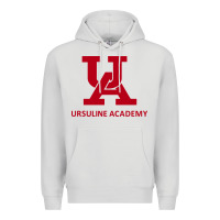 Dove Grey ursuline academy Premium Hoodie - linhVisuals