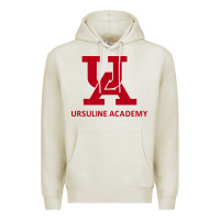 Oatmeal Heather ursuline academy Premium Hoodie - linhVisuals