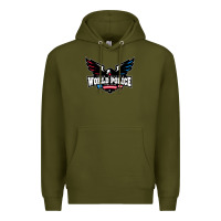 Army Green team america Premium Hoodie - linhVisuals