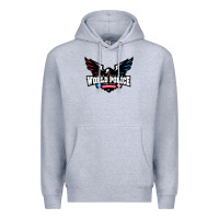 Heather Grey team america Premium Hoodie - linhVisuals