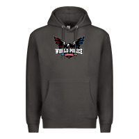 Smoke team america Premium Hoodie - linhVisuals