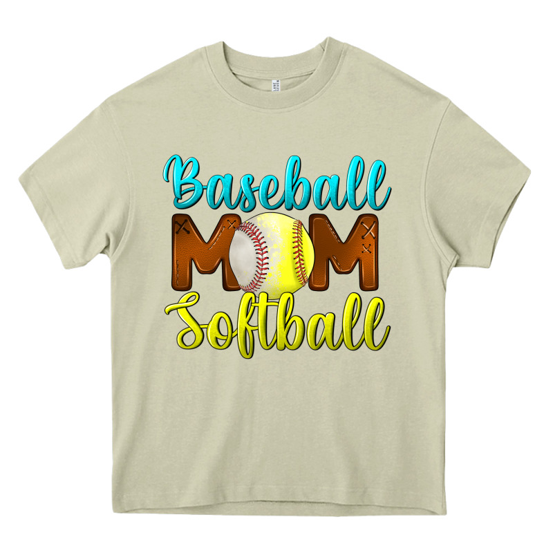 Baseball Mom Softball Heavy Core Tee by BundleAndBundleShop | Teevron