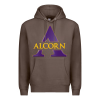 Coffee Alcorn Athletics Premium Hoodie - linhVisuals