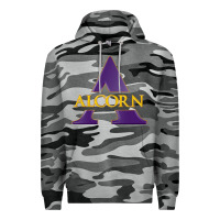 Slate Camo Alcorn Athletics Premium Hoodie - linhVisuals