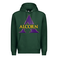 Sports Green Alcorn Athletics Premium Hoodie - linhVisuals