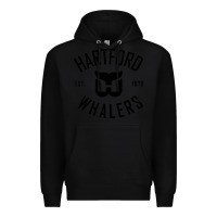 Black hartford ice hockey 1979 Premium Hoodie - linhVisuals