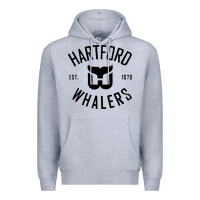 Heather Grey hartford ice hockey 1979 Premium Hoodie - linhVisuals