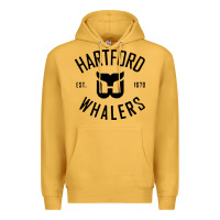 Mustard hartford ice hockey 1979 Premium Hoodie - linhVisuals