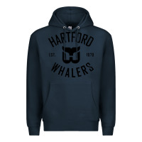 Navy hartford ice hockey 1979 Premium Hoodie - linhVisuals