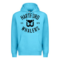 Ocean Blue hartford ice hockey 1979 Premium Hoodie - linhVisuals