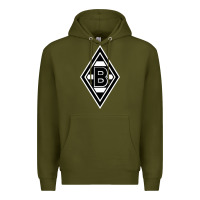 Army Green #borussia #monchengladbach Premium Hoodie - linhVisuals