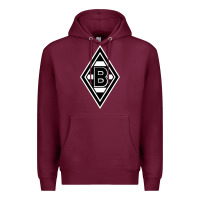 Burgundy #borussia #monchengladbach Premium Hoodie - linhVisuals