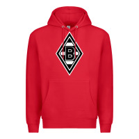 Red #borussia #monchengladbach Premium Hoodie - linhVisuals