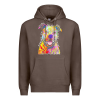 Coffee pitbull t  shirt beware of pitbulls they will steal your heart t  shir Premium Hoodie - linhVisuals