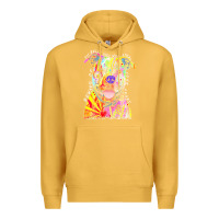 Mustard pitbull t  shirt beware of pitbulls they will steal your heart t  shir Premium Hoodie - linhVisuals