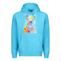 Ocean Blue pitbull t  shirt beware of pitbulls they will steal your heart t  shir Premium Hoodie - linhVisuals