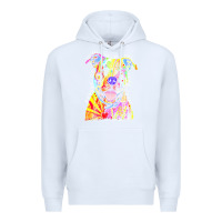 White pitbull t  shirt beware of pitbulls they will steal your heart t  shir Premium Hoodie - linhVisuals