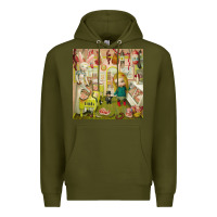 Army Green Mark Ryden - The Magic Sircus Premium Hoodie - linhVisuals