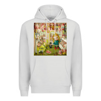 Dove Grey Mark Ryden - The Magic Sircus Premium Hoodie - linhVisuals