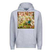 Heather Grey Mark Ryden - The Magic Sircus Premium Hoodie - linhVisuals
