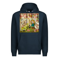 Navy Mark Ryden - The Magic Sircus Premium Hoodie - linhVisuals