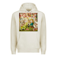 Oatmeal Heather Mark Ryden - The Magic Sircus Premium Hoodie - linhVisuals