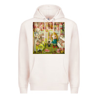 Pale Pink Mark Ryden - The Magic Sircus Premium Hoodie - linhVisuals