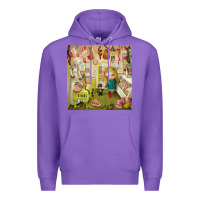 Purple Mark Ryden - The Magic Sircus Premium Hoodie - linhVisuals