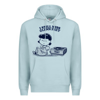 Blue Mist i still miss glenn frey, vinyl collector fan design Premium Hoodie - linhVisuals