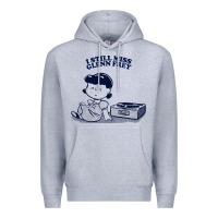 Heather Grey i still miss glenn frey, vinyl collector fan design Premium Hoodie - linhVisuals