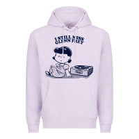 Lilac i still miss glenn frey, vinyl collector fan design Premium Hoodie - linhVisuals