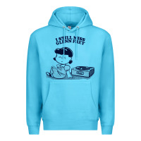 Ocean Blue i still miss glenn frey, vinyl collector fan design Premium Hoodie - linhVisuals