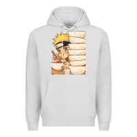 Dove Grey Nar Manga Ruto Ramen Premium Hoodie - linhVisuals