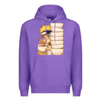 Purple Nar Manga Ruto Ramen Premium Hoodie - linhVisuals