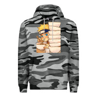 Slate Camo Nar Manga Ruto Ramen Premium Hoodie - linhVisuals
