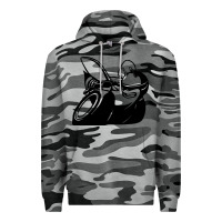 Slate Camo Scat pack Premium Hoodie - linhVisuals