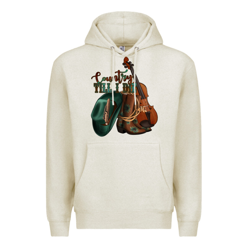 Country Till I Die Premium Hoodie by Jasminsmagicworld | Teevron
