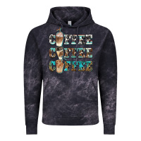 Cloud Black western coffees Vintage Hoodie - BarkalooDesign