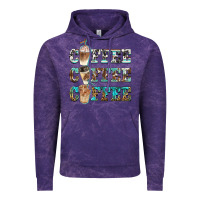Cloud Purple western coffees Vintage Hoodie - BarkalooDesign