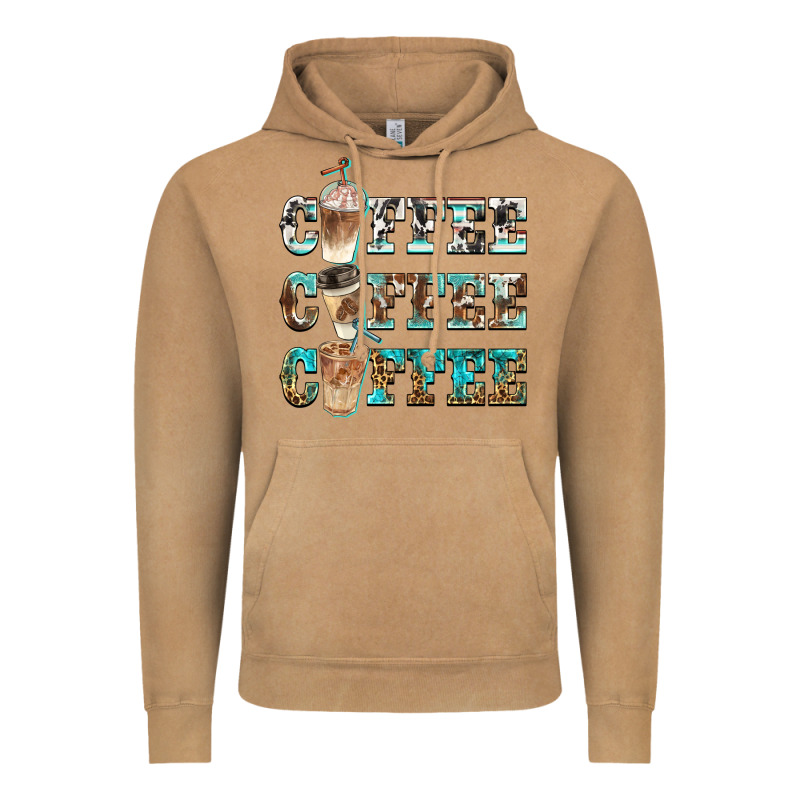 Western Coffees Vintage Hoodie by BarkalooDesign | Teevron