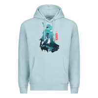 Blue Mist Nier Automata Premium Hoodie - linhVisuals
