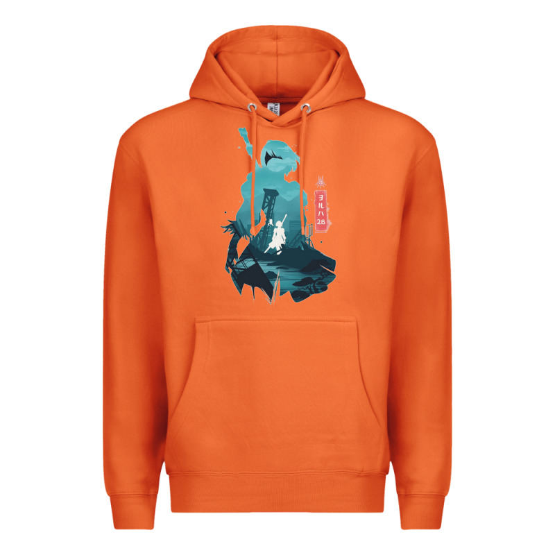 Nier Automata Premium Hoodie by linhVisuals | Teevron