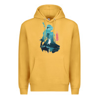 Mustard Nier Automata Premium Hoodie - linhVisuals